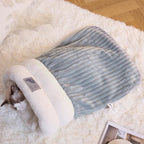 3-Layer Pet Sleeping Bag for Cats & Small Dogs