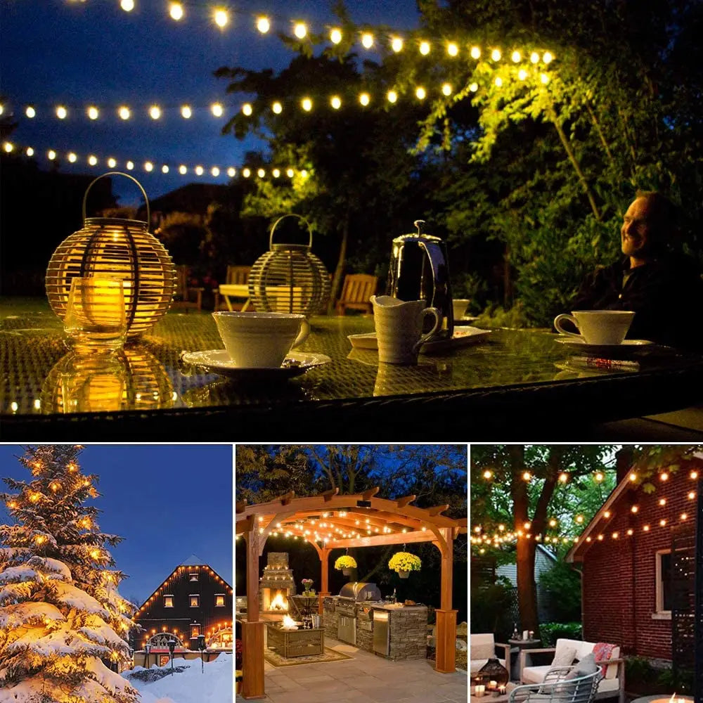 Elegant Solar Bulb String Lights