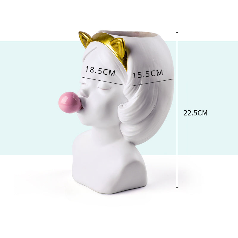 Compact Ceramic Vase