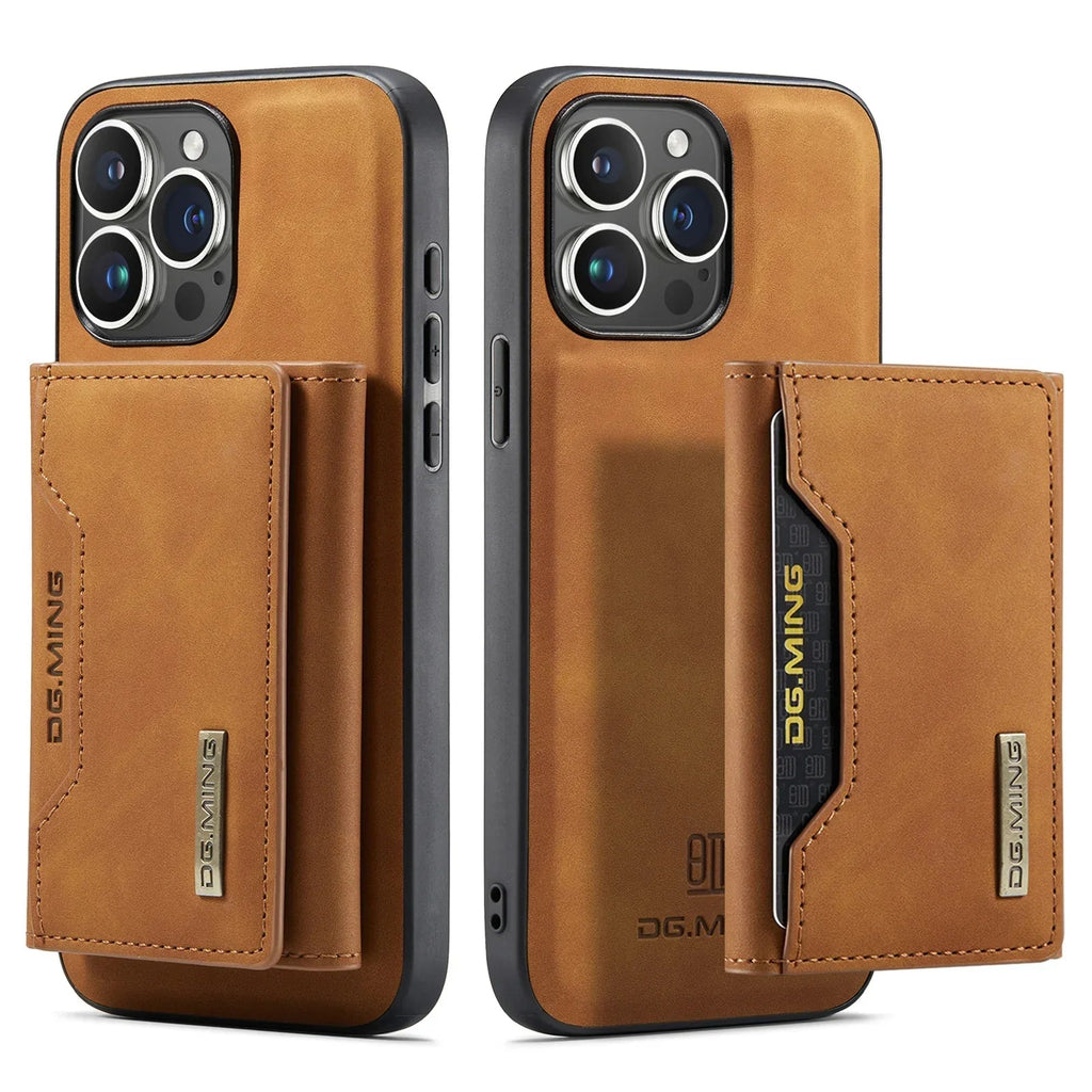 2-in-1 iPhone case with detachable wallet
