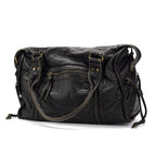 NoirClass - Elegant Black Leather Handbag