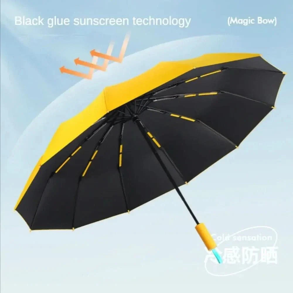 WeatherGuard – Wind and waterproof pocket umbrella