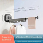 mounted tumble dryer - Foldable & space-saving