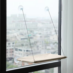 Deluxe Cat Window Perch - Premium, Ultra-Soft Hammock for Cats - Compact & Secure