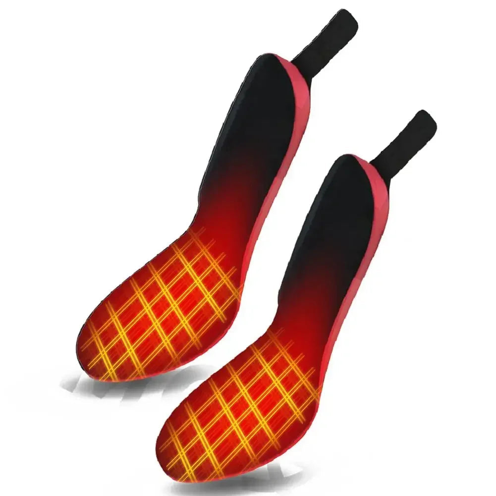 Rechargeable Heated Insoles WarmStep Pro | Rechargeable with Remote Control | 3 Heat Levels | Trim-to-Fit | Electric Foot Warmers for Winter & Outdoor