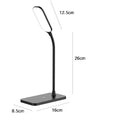 Velura LightDock LED Desk Lamp | With Wireless Charger & USB Port | Touch Dimming & Eye-Friendly | Modern