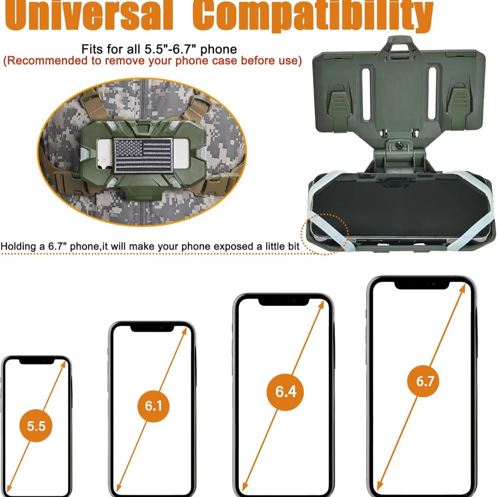 Essential Tactical MOLLE Phone and Navigation Holder