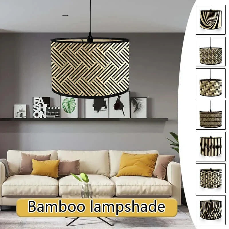 Art Deco Drum Lampshade