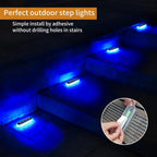 Stellora Solar Light | 360° LED Step Lighting | IP68 | Warm/Cool White/Blue | 10h Runtime