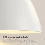 NordicGlow Light - Wooden LED Wall Lamp with Leather Accents