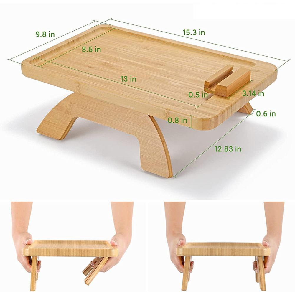 Comfy Sofa Armrest Wooden Tray