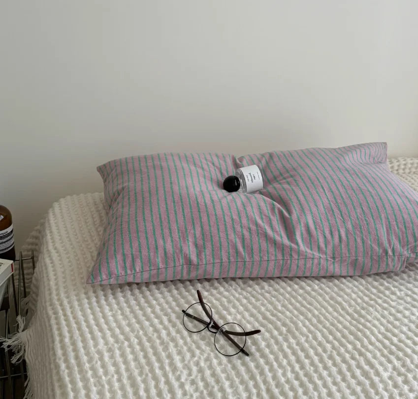 Modern Simple Striped Pillowcase
