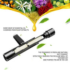 Brisano Car Fragrance Clip | Natural & Refillable | Metal Housing & Fragrance Control | For Air Vents