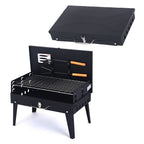 Foldable steel garden barbecue for camping & garden