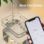 Crystal Clear USB Cat Water Fountain with Advanced Filtration System