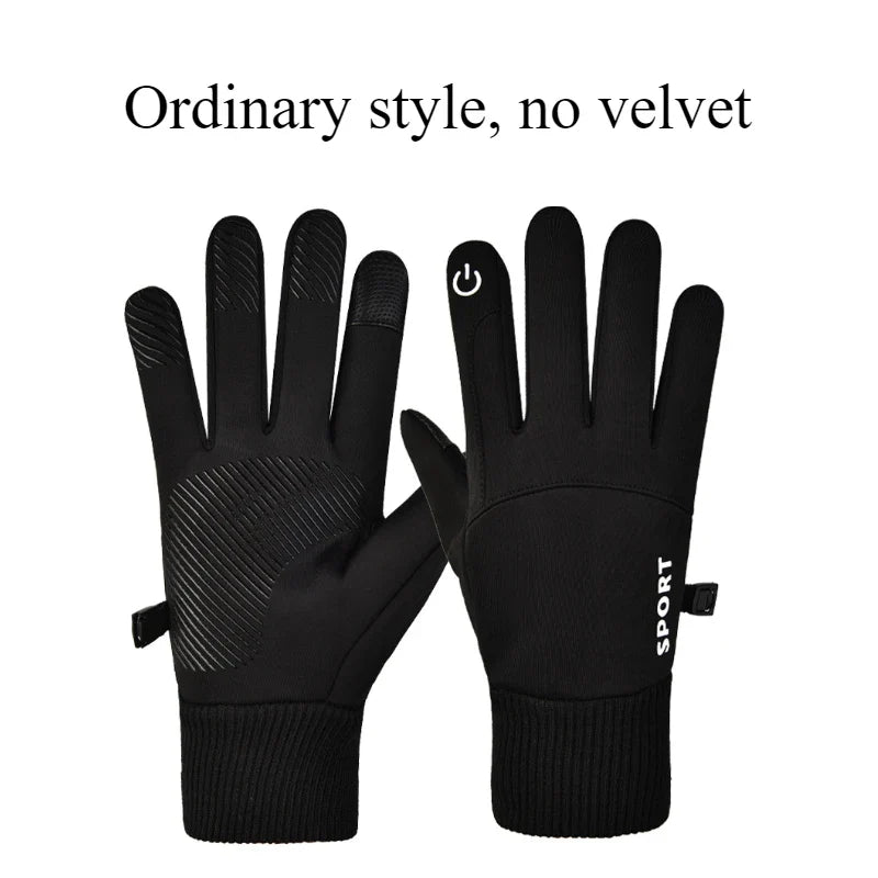 GlacioShield Pro Gloves | Waterproof Winter Gloves | Touchscreen & Non-Slip | Warm Fleece Lining for Skiing, Cycling & Outdoor
