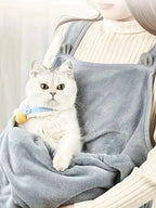 Cat carrier bag with storage bag