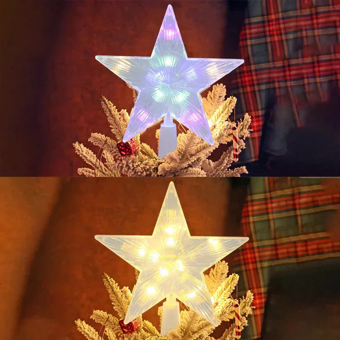GleamPoint - Glowing star for the top of the Christmas tree