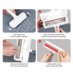 FellFixx Pet Hair Remover | Reusable Lint Roller | No Electricity & Glue | For Couch, Clothing & Car