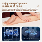 Calf and Foot Massager with 3D Kneading Vibration and Heat Therapy