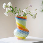 Rainbow Chubby Vase