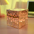 Diy Tulip Flower Sea Cube Lamp