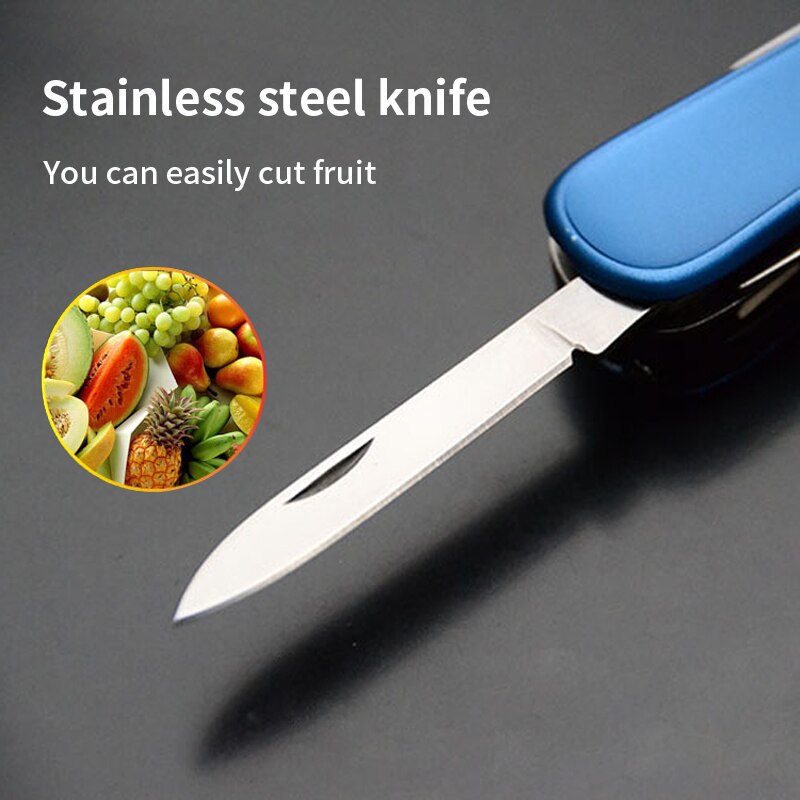 10-in-1 Stainless Steel EDC Keychain Tool