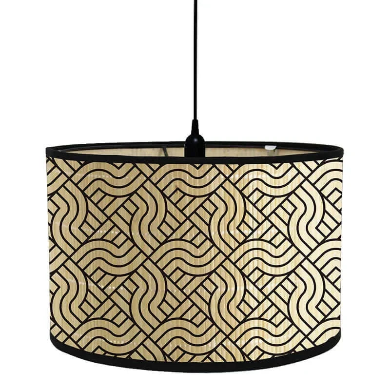 Art Deco Drum Lampshade