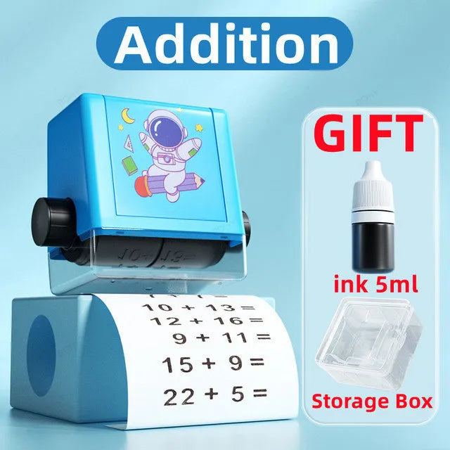 Reusable Calculation Roller Teaching Aid