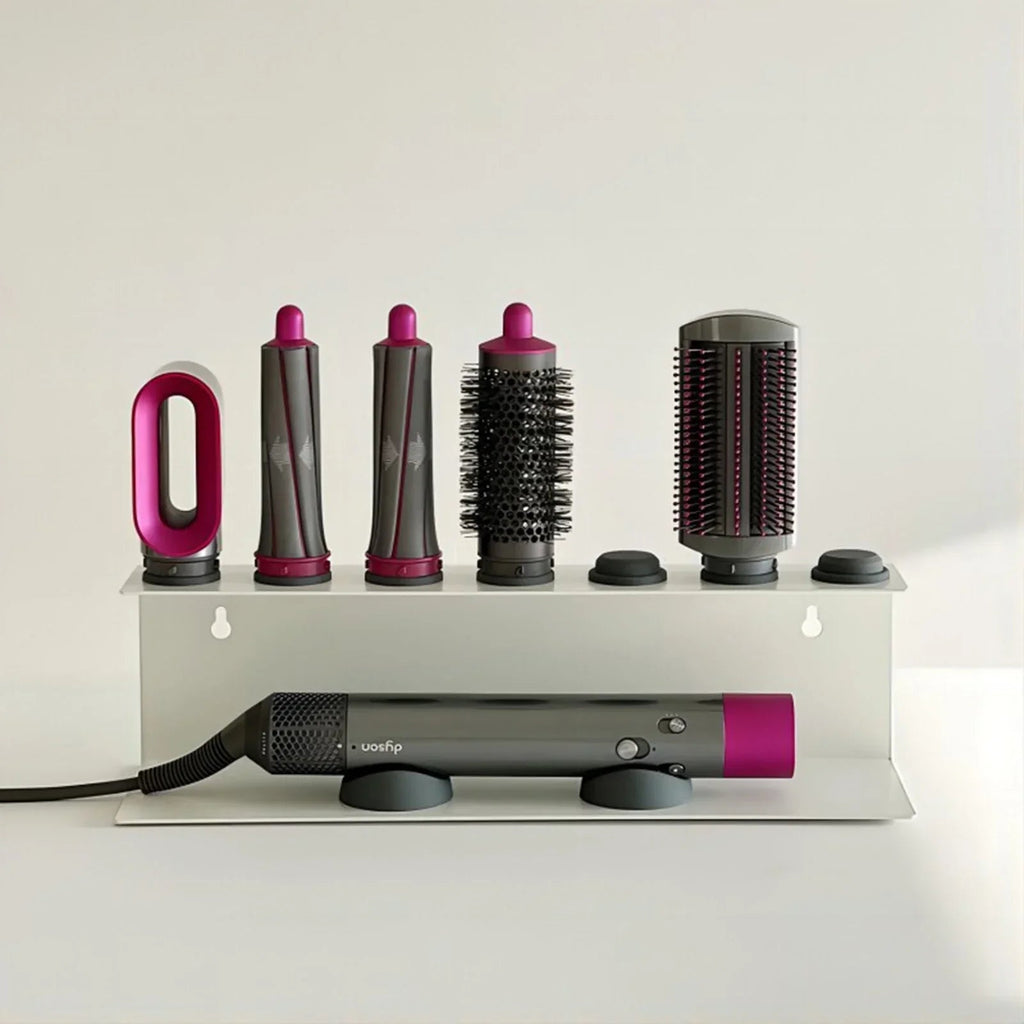 Multifunctional Hair Dryer Stand – Carbon Steel | For Hair Dryers, Straighteners & Curling Irons