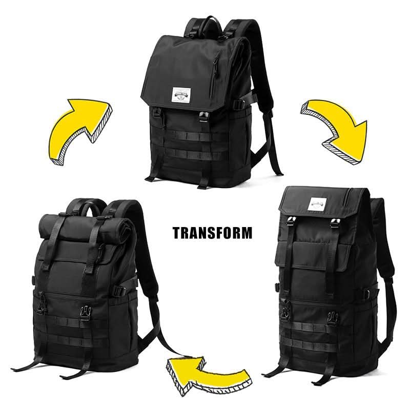 Versatile 3-in-1 backpack for business, everyday life & traveling