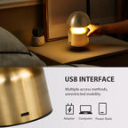 LumoVerde LED table lamp | Rechargeable | 3 color temperatures & touch dimmer | 4W | 5V