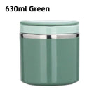 Thermo Lunchbox | Stainless Steel Insulated Container | 630 ml / 1000 ml | With Handle & Leak Proof