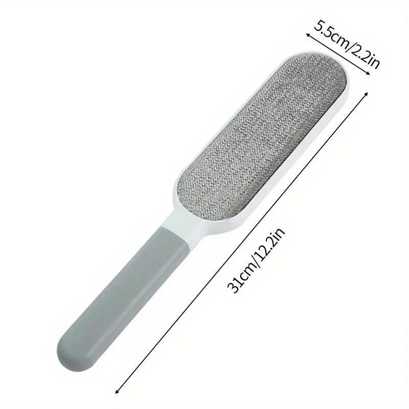 Hair-free Reusable Lint and Pet Hair Brush | Double-sided & glue-free | Electrostatic & durable | For clothing, furniture & more