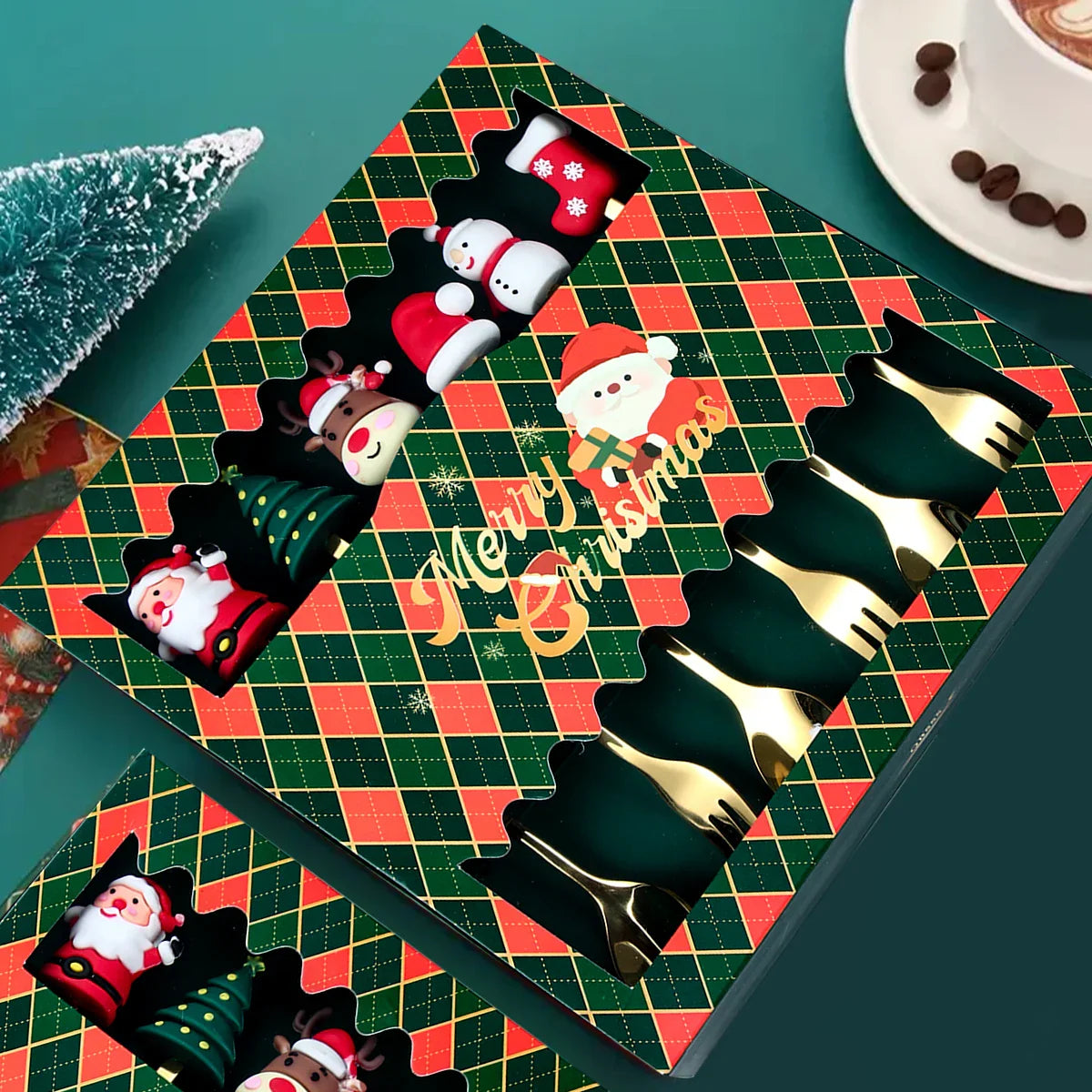 FeestelijkeKlassiekers | Exquisite Christmas Cutlery Set