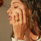 Elegant Adjustable Love Heart Ring
