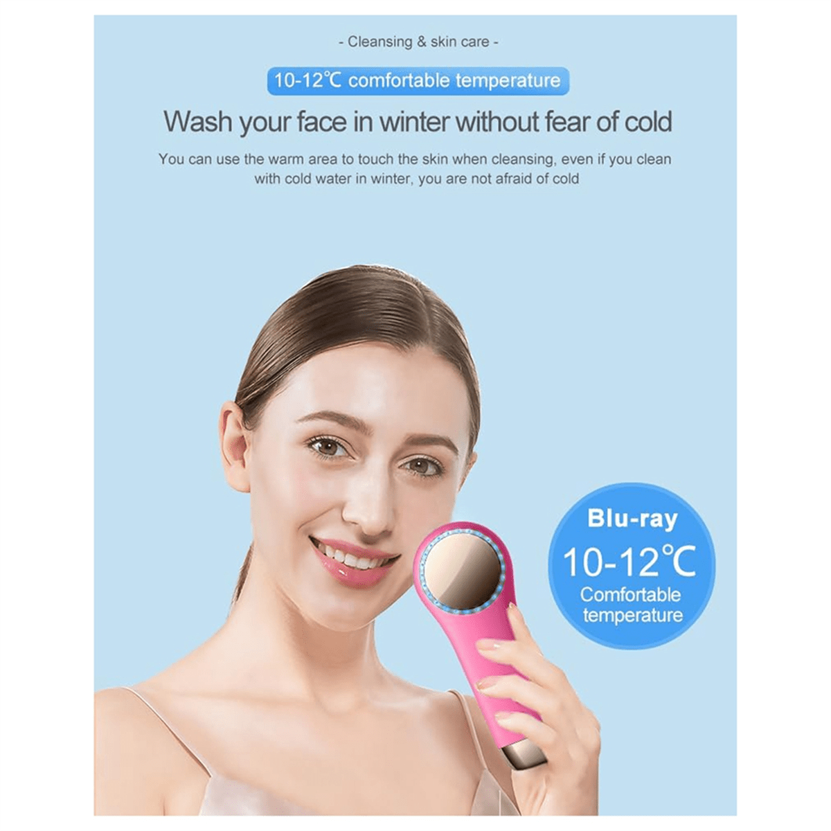 3-in-1 Facial Brush for Radiant, Healthy Skin
