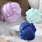Plush Knot Cushion (Velvet)