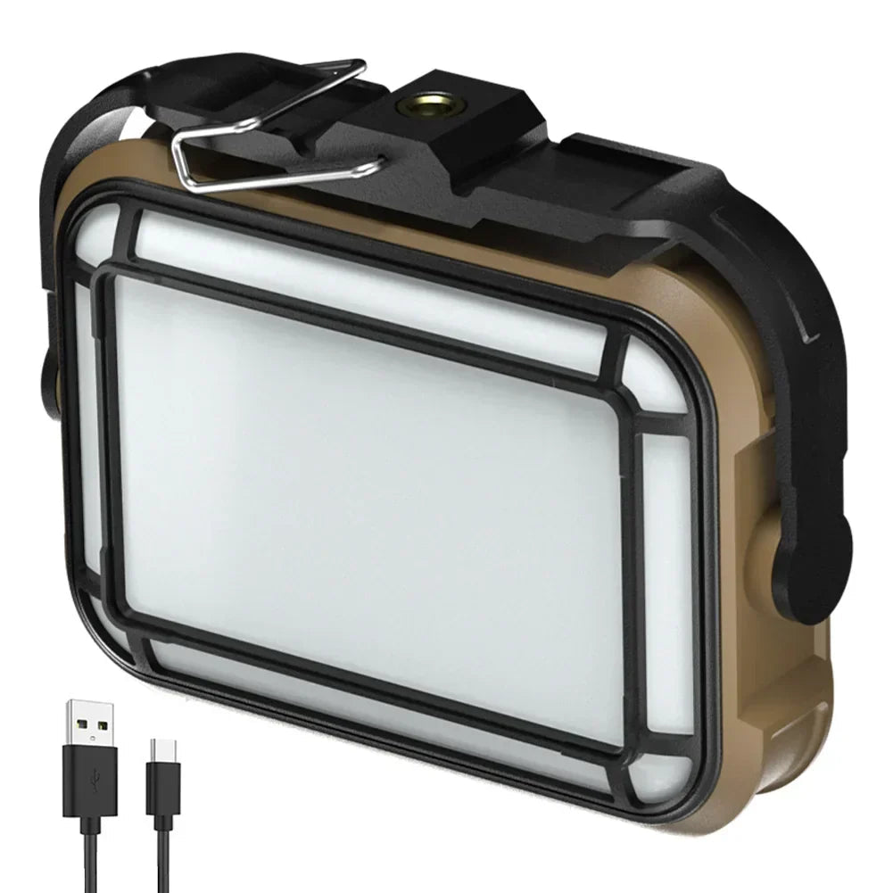LumoLite Pro | Solar-powered Work Light | 3 Lighting Modes | Compact & Flexible
