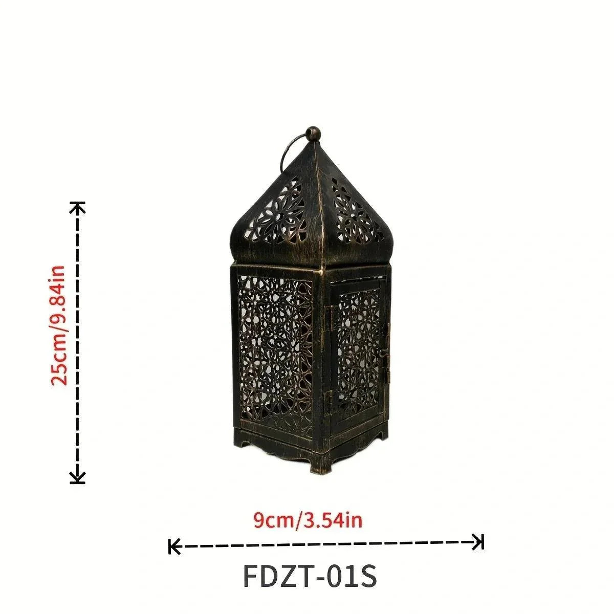 Mystique Oriental Lantern - Vintage Candle Holder
