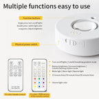 LumiFlex LED Spotlight | Wireless & Rechargeable | RGB & Warm White | With Remote Control