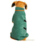 Pet bathrobe, highly absorbent and quick-drying