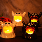 Light Ghost Halloween Lamp – LED Ghost Decoration with Battery Lighting
