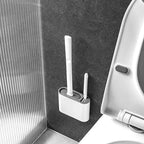 FlexiClean Silicone Toilet Brush Set