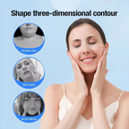Face Slimming Device EMS Microcurrent Sculpting Vibrating Belt with Heat Compress for Personal Care