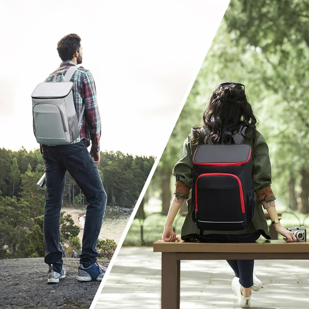 FrostoPak Cooler Backpack 30L | Leakproof & Insulated | For Camping, Hiking & Picnics | Oxford Fabric