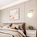 SphereLuxe – Scandinavian Wall Light with Adjustable Lighting