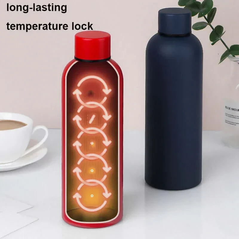 Creative stainless steel water bottle