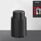 VinoSeal | Vacuum Wine Bottle Stopper | With Date Indicator | Food-Grade Silicone | Aroma Protection for up to 7 Days