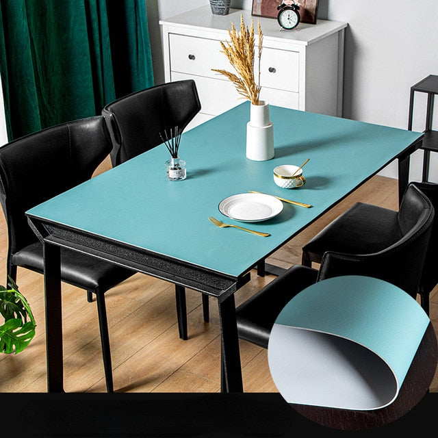 Waterproof Leather Table Protector Mat
